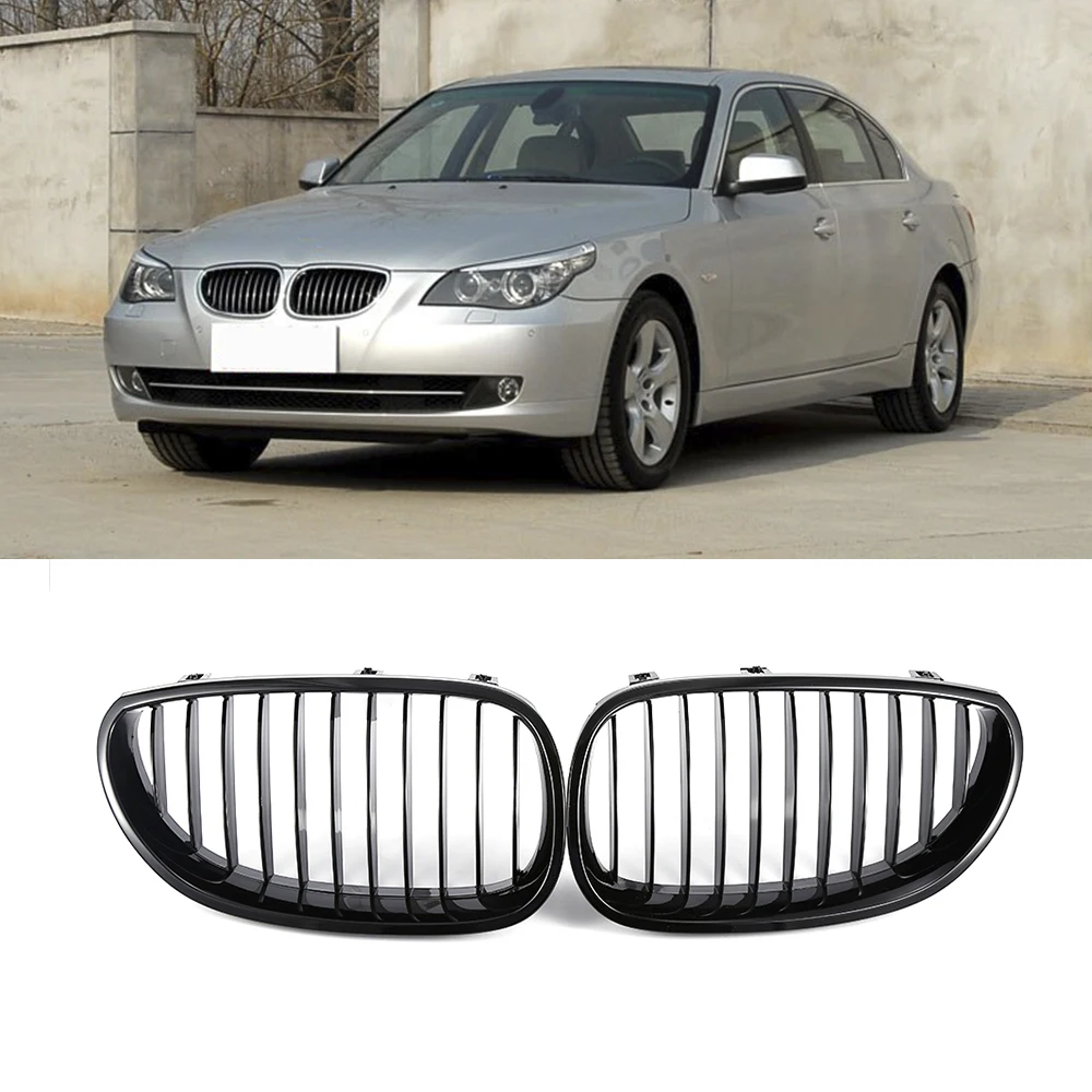 Передняя решетка радиатора для BMW E60 E61 520d 520i 523li 04 09 2 шт.|Гоночные решетки| |