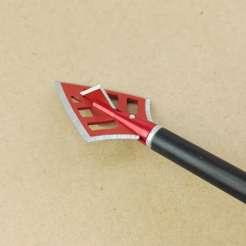 Buy 6pcs Hunting Broadheads 4 Blades Arrowhead