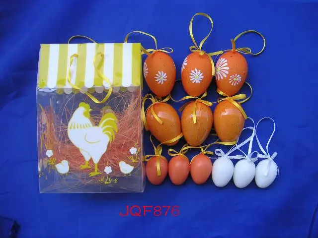 Пасхальный Набор яиц для массажа Детский Набор для творчества ручная работа Обучающие игрушки, подарки украшения Висячие украшения
