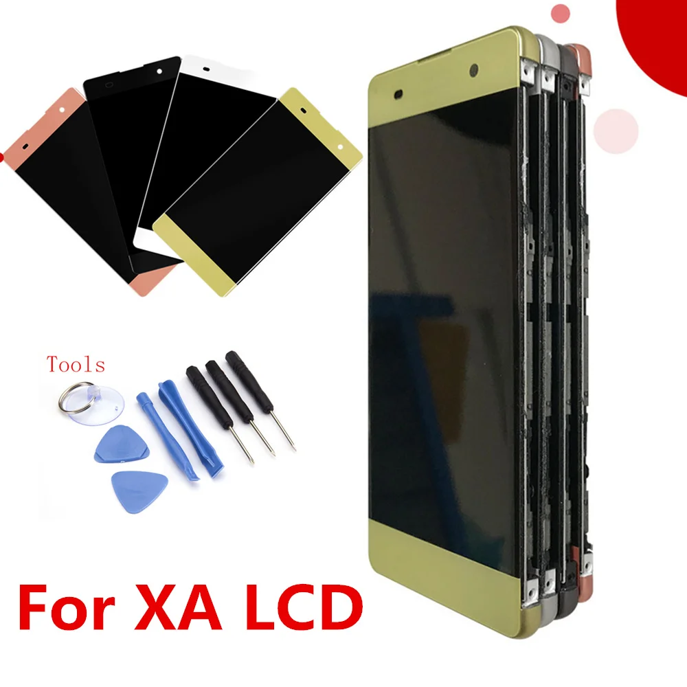Оригинальный ЖК дисплей для Sony Xperia XA F3111 F3113 F3115 F3116 с сенсорным экраном дигитайзер