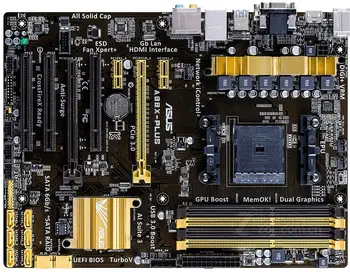 

Socket FM2/FM2+ For ASUS A88X-PLUS Original Used Desktop for AMD A88X FM2+ Motherboard DDR3 USB3.0 SATA3