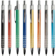 Металлическая шариковая ручка со стержнем