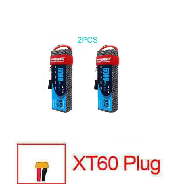 DXF 2S 7.4V 6500mAh 60C DXF 2S 7.4V 6500mAh 60C