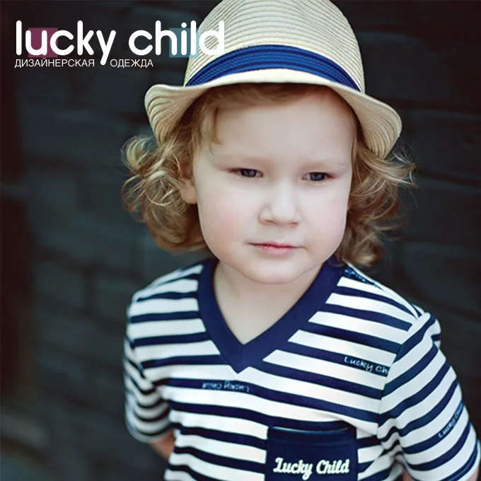 Футболка Lucky Child комплект 2 шт для мальчиков