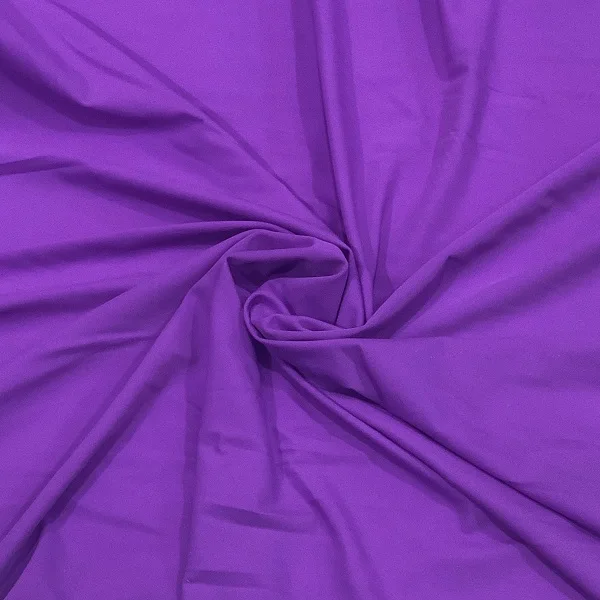 Матовый бифлекс, 180 gsm, растягивается в 4 направлениях, ширина 150 см, непрерывный крой, спандекс лайкра Ткань для шитья купальников, танцевальные костюмы - Цвет: Purple