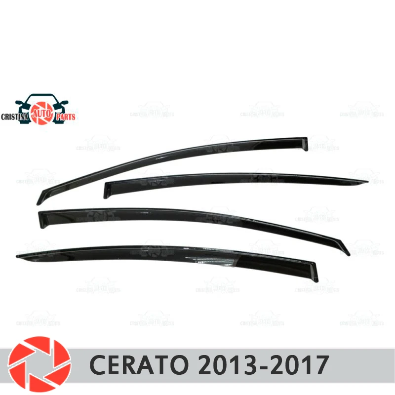 Дефлектор окна для Kia Cerato 2013 дефлектор от дождя защита грязи Стайлинг автомобиля