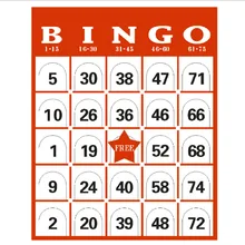 60 шт./компл. полный бинго игра карты набор клетка шары карточки-маркеры доска комплект Семья ночь веселые игрушки