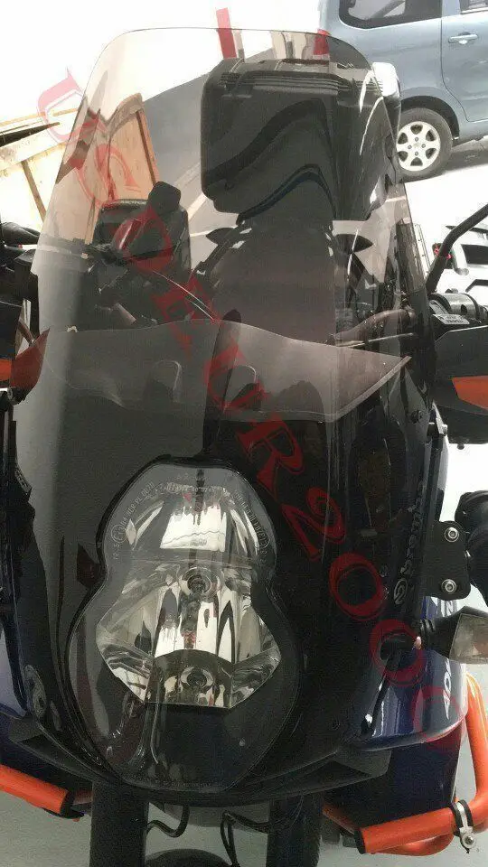 Ветровое стекло 53 см для KTM 950 990 Adventure S R 2004 2005 2006 2007 2008 2009 2010 2011 2012 2013 дымчато