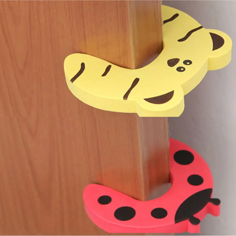 baby cabinet locks and straps child safety lock baby drawer lock button refrigerator toilet wardrobe buckle Anti pinch hand