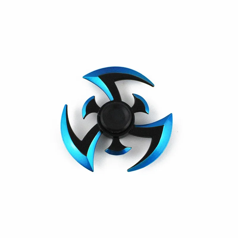 

Fast Cartoon Game Finger Spinner  Stress Relief Toy Wheel Alloy  Spiner High Speed Tri- Spinner
