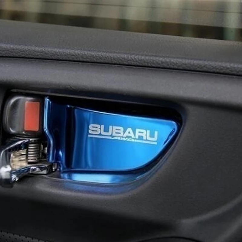 Для Subaru Xv Impreza StI Forester Outback Legacy 2013- Автомобильная внутренняя дверная ручка Накладка на чашу