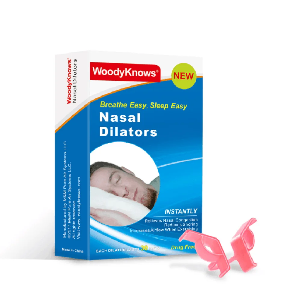 WoodyKnows 3&4Pcs Relieve Snoring Nasal Breathing Aid Anti Snoring Stop