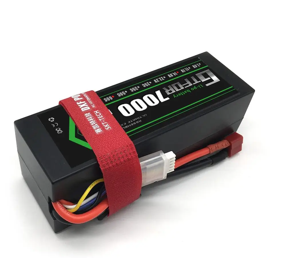 GTFDR Lipo 4s Battery 14 8V 7000mAh 60C MAX 120C Hard Case For 1 8 1 2