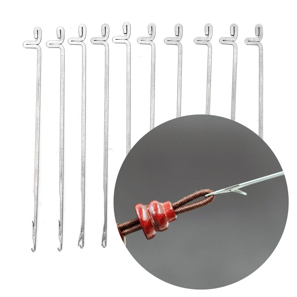 MENGXIANG 10pcs Latch Needles Crochet Hook Knitting tools Bearded