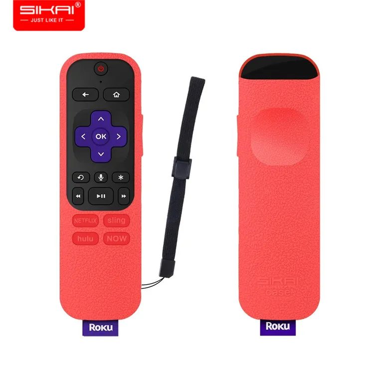 We checked SIKAI Silicone Cover for Roku Streaming Stick+ Remote Shockproof Protective Case for Roku Streaming Stick Plus 3800R / 3810R Enhanced Voice Remote Anti-Lost with Remote Loop free shipping stores, best reviews, and coupons over the last 3 years for you at remotetv.
