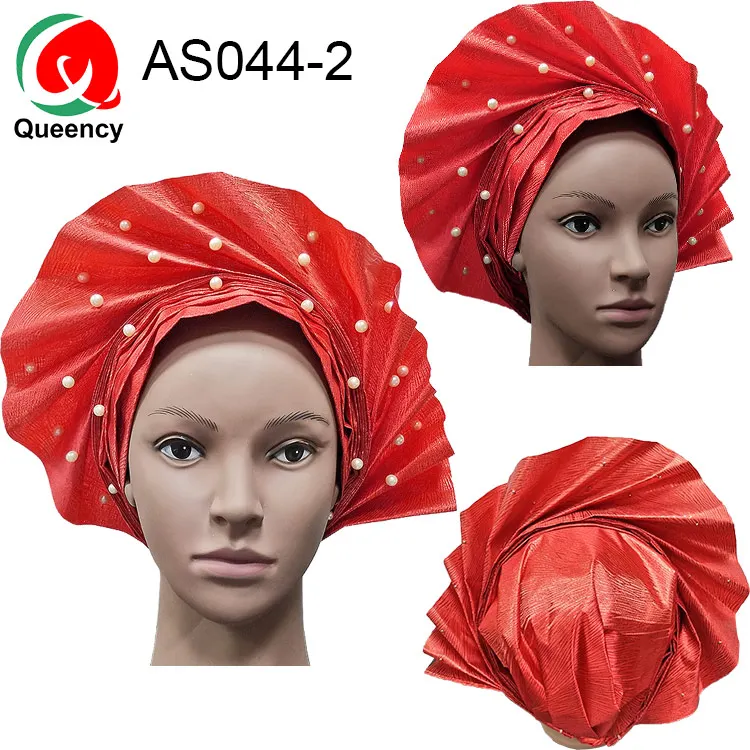 AS044 DHL- новейший Африканский Sego головной убор Обертка женские Авто головной убор 18 цветов