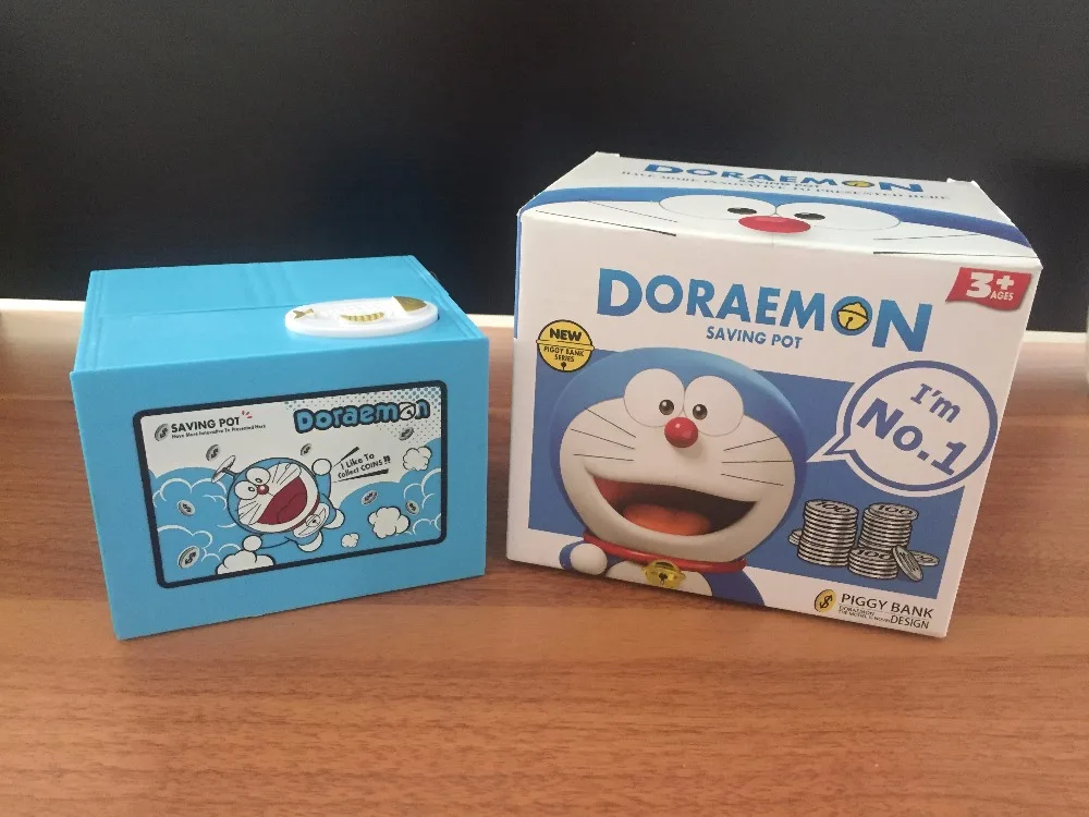 1 х Копилка Doraemon/Minions/Kumamon, подарок на день рождения и Рождество, мультяшная копилка