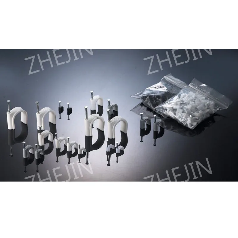 ZHEJIN 1000 шт. 5 мм Диаметр коаксиальный кабель вставка круглых зажимов для