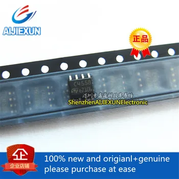 

100Pcs 100% original and new TJM4558CDT SOP-8 NJM4558CG C4558 WIDE BANDWIDTH DUAL BIPOLAR OPERATIONAL AMPLIFIERS in stock
