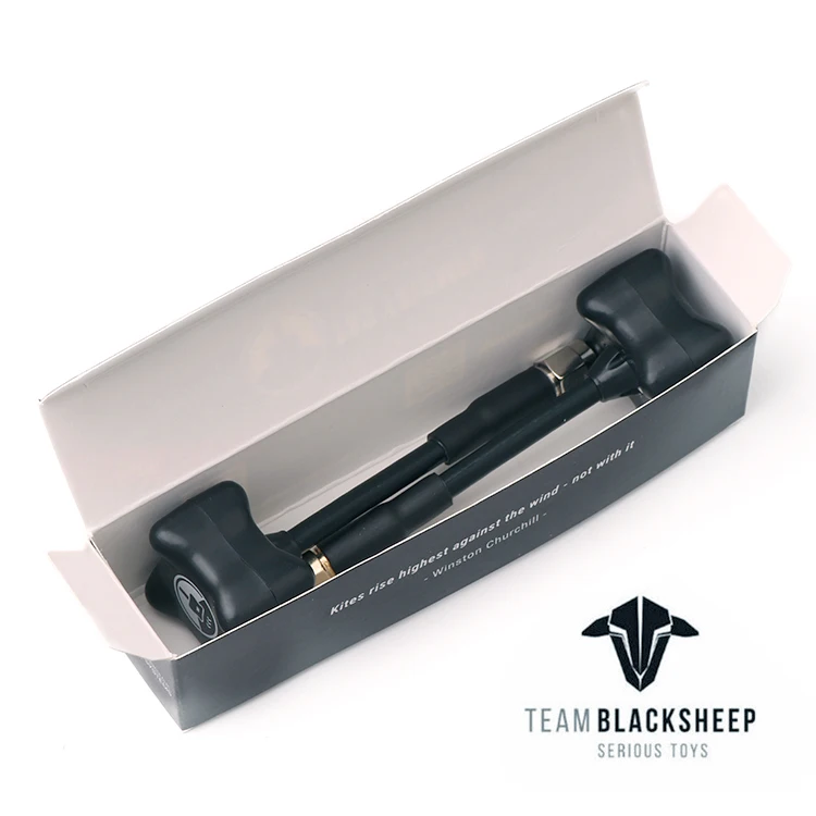 TBS TRIUMPH Team Черная овечка BlackSheep 5,8G антенна c разъемами RP SMA Клевер 3 лезвия передатчик гриб Антенна для FPV RC Квадрокоптер