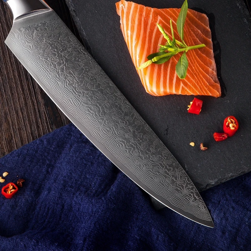 GRANDSHARP 3 шт набор ножей из дамасской стали 67 слоев японской дамасской стали vg10 шеф-повара сантоку кухонные ножи профессиональные инструменты новые