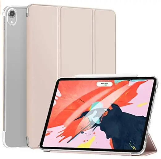 IpadCase для iPad Pro 11 &quot2018 тонкий легкий трехслойный смарт чехол с функцией