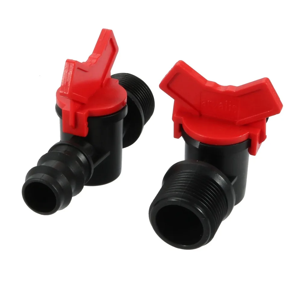 Buy Uxcell 2pcs 3/4BSP Male to Barbed Watering Tubing