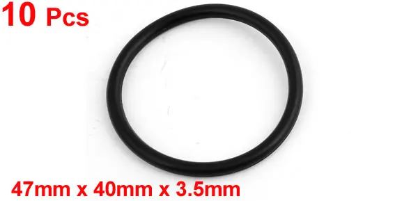 20 Pièces en caoutchouc souple noir rondelle de joint torique 22mm x 2.4mm