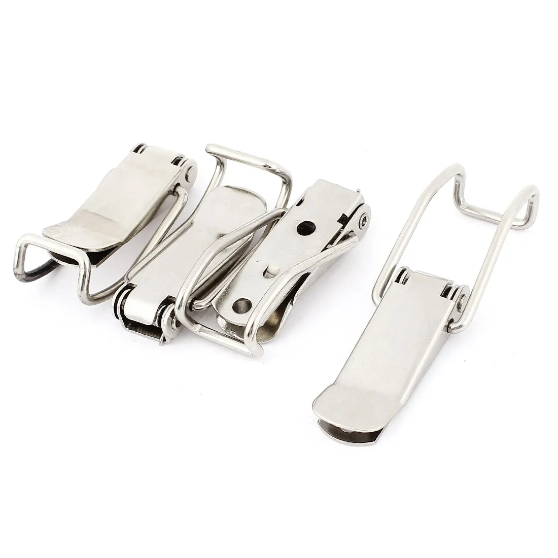 

Drawer Closet Hardware 2.8" Long Stainless Steel Toggle Latch Catch 4Pcs