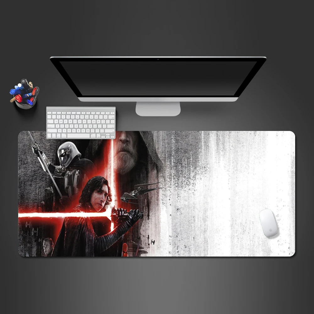

Star Wars Simple Design Figure Cover Mouse Gamer Pad Higt Quality Gaming Mousepad Fashion Mat Large Play Mats