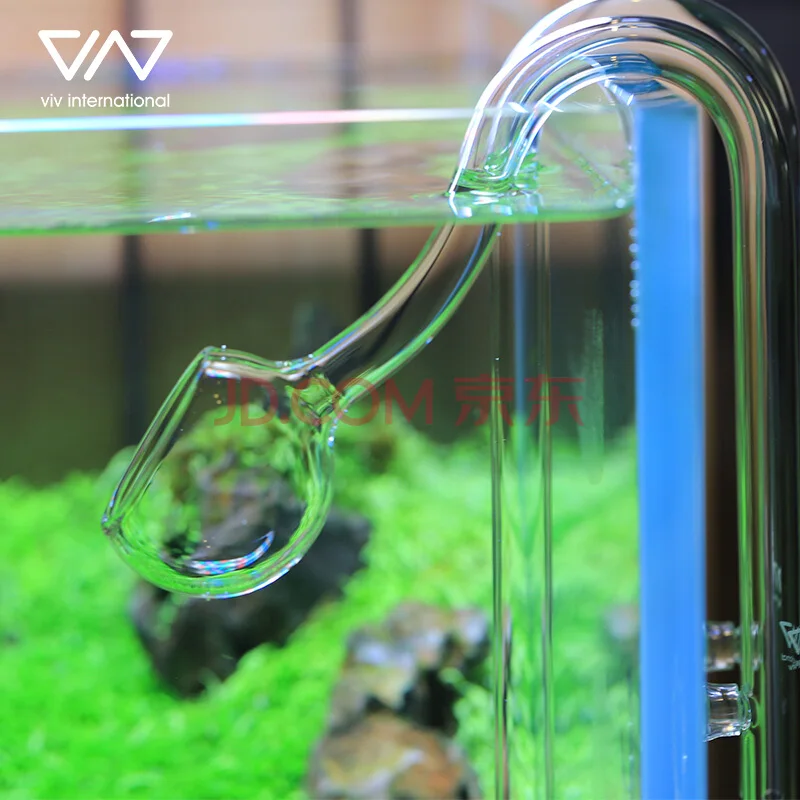 

VIV peony glass pipe inflow outflow aquarium filter