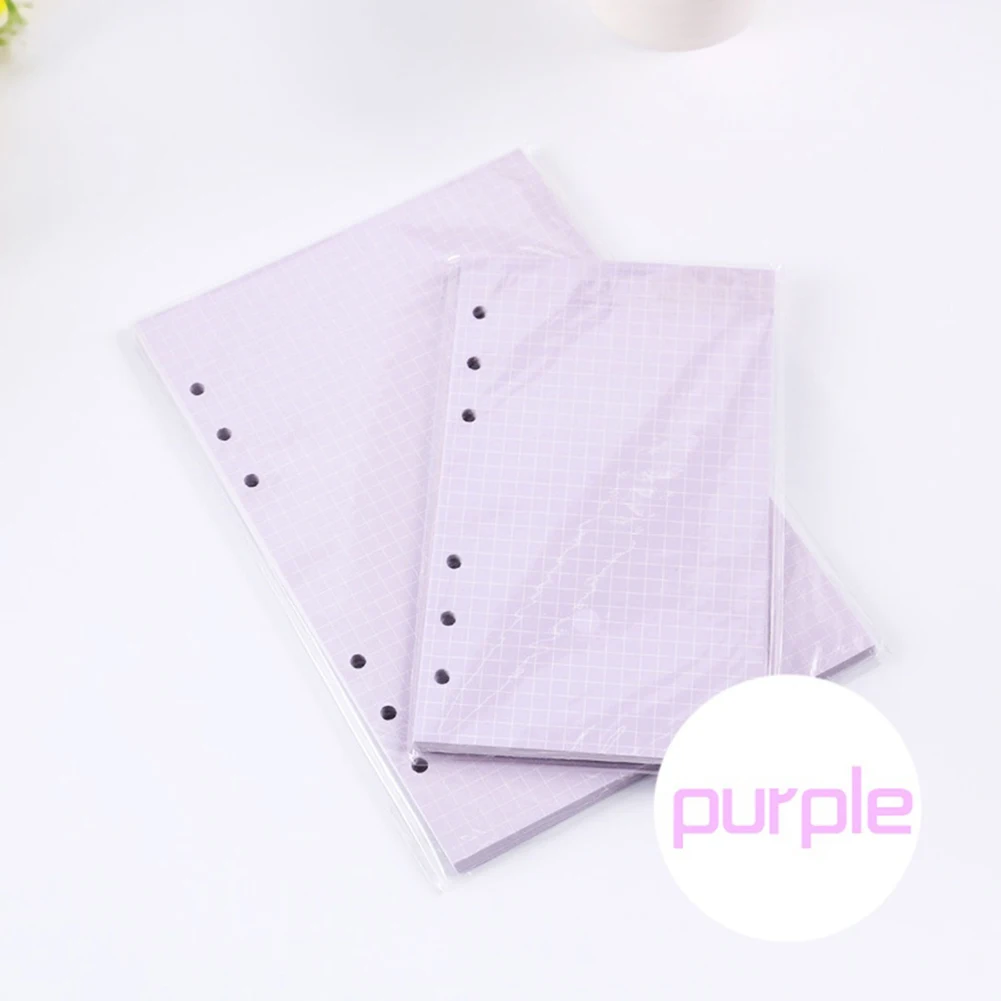 

Korean Style 40 Sheets A5/A6 Creative Filler Papers Loose-leaf Notebook 6 Holes Office School Supplies cute gift