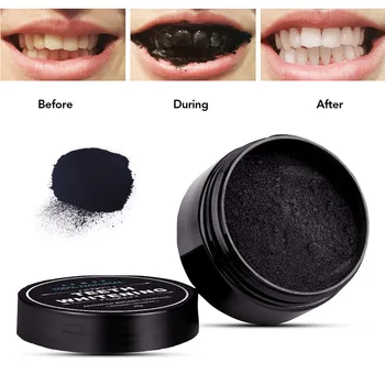 Daily Use 30g/60g Teeth Whitening Powder Activated Bamboo Charcoal Powder Tooth Whitening Scaling Powder Tartar Stain Removal
