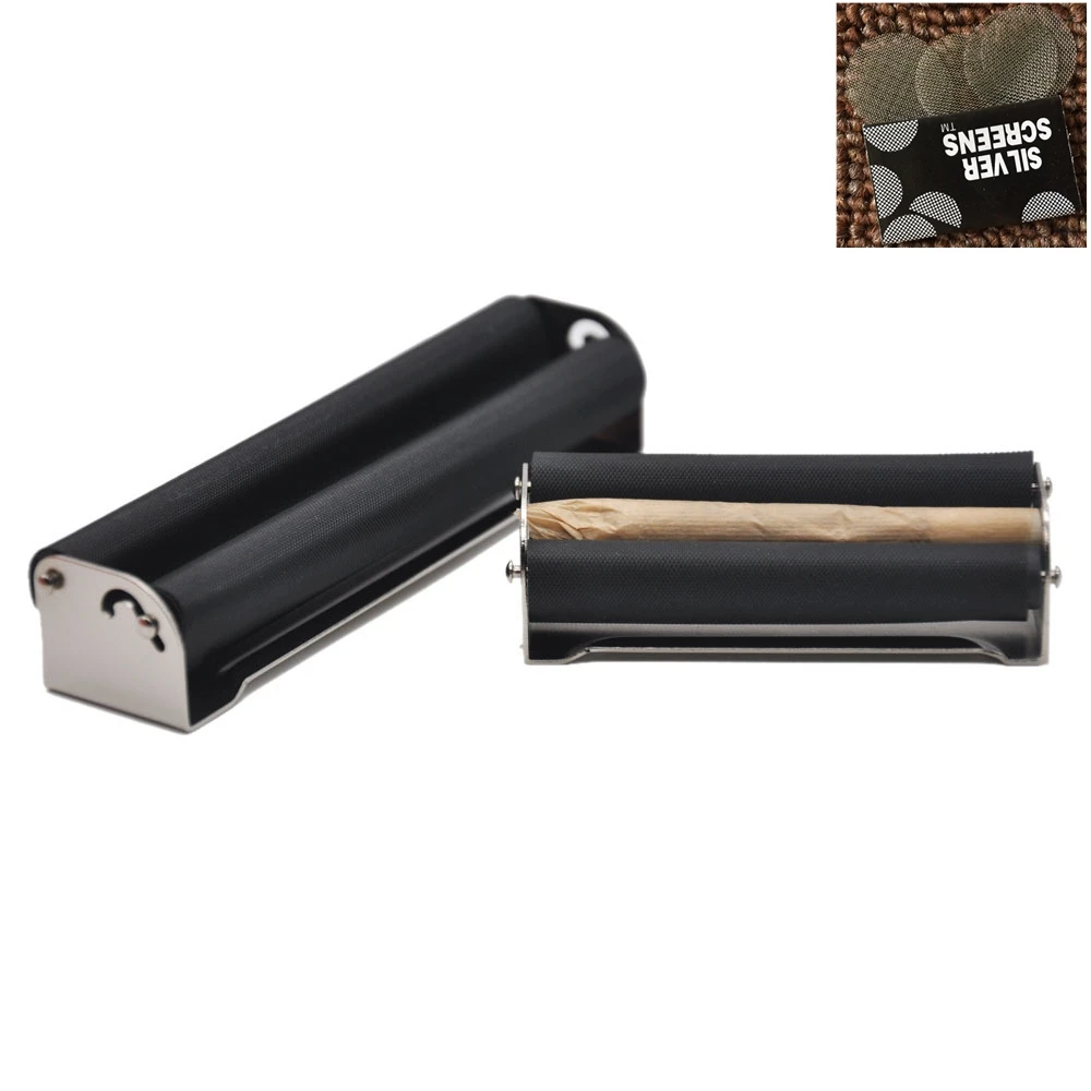 

Available Rolling Machine Metal Tobacco Roller Rolling Paper Machine Cigarette Maker For 70mm Paper Combustion piece gift