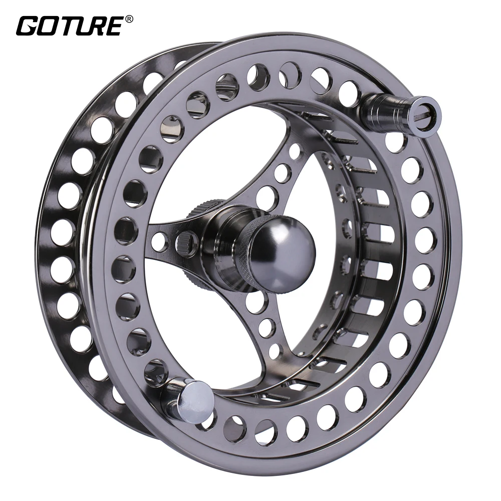 Koop 1 st Spare Spool Voor Goture Merk CNC Machine Gesneden Vliegvissen Reel 3 4 5 6 7 8 9 10