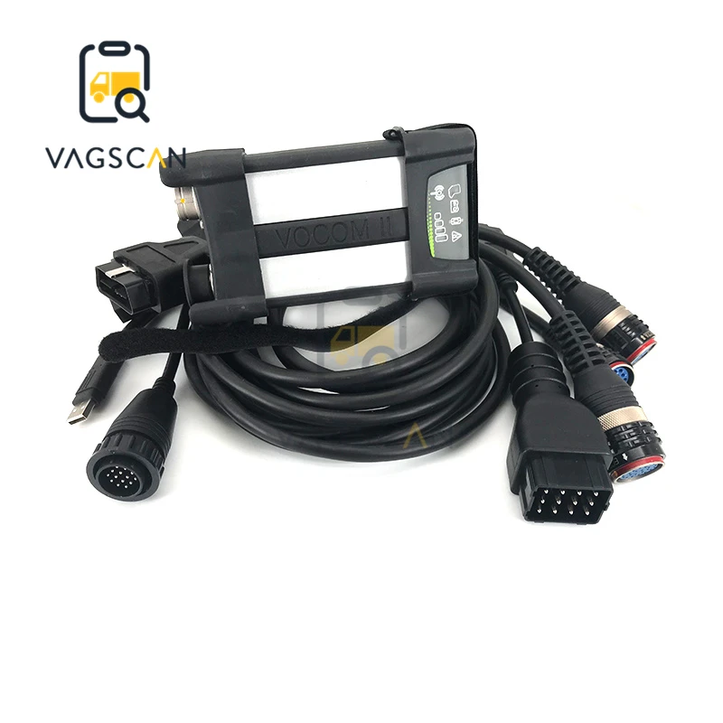 Грузовик Экскаватор диагностический инструмент для volvo VOCOM II 88894000 + APCI PTT 2.7.25/PTT 2.5.87