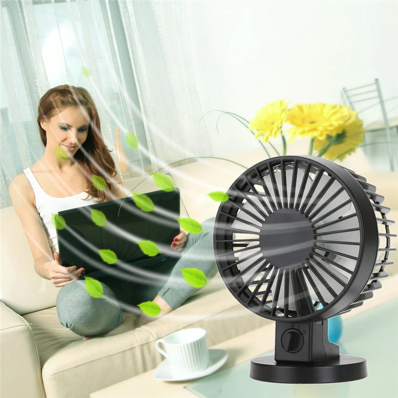 

NEW USB Fan, USB Powered, Personal Table Fans DC 5V 500mA Small Desk Fan With Mini USB 2.0 Fan For Home Office
