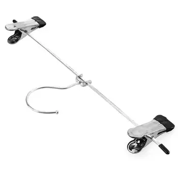 

20pcs Stainless Steel Clip Stand Clothes Hanger Household Clothes Coat Skirt Dress Blouse Metal Hangers Hooks