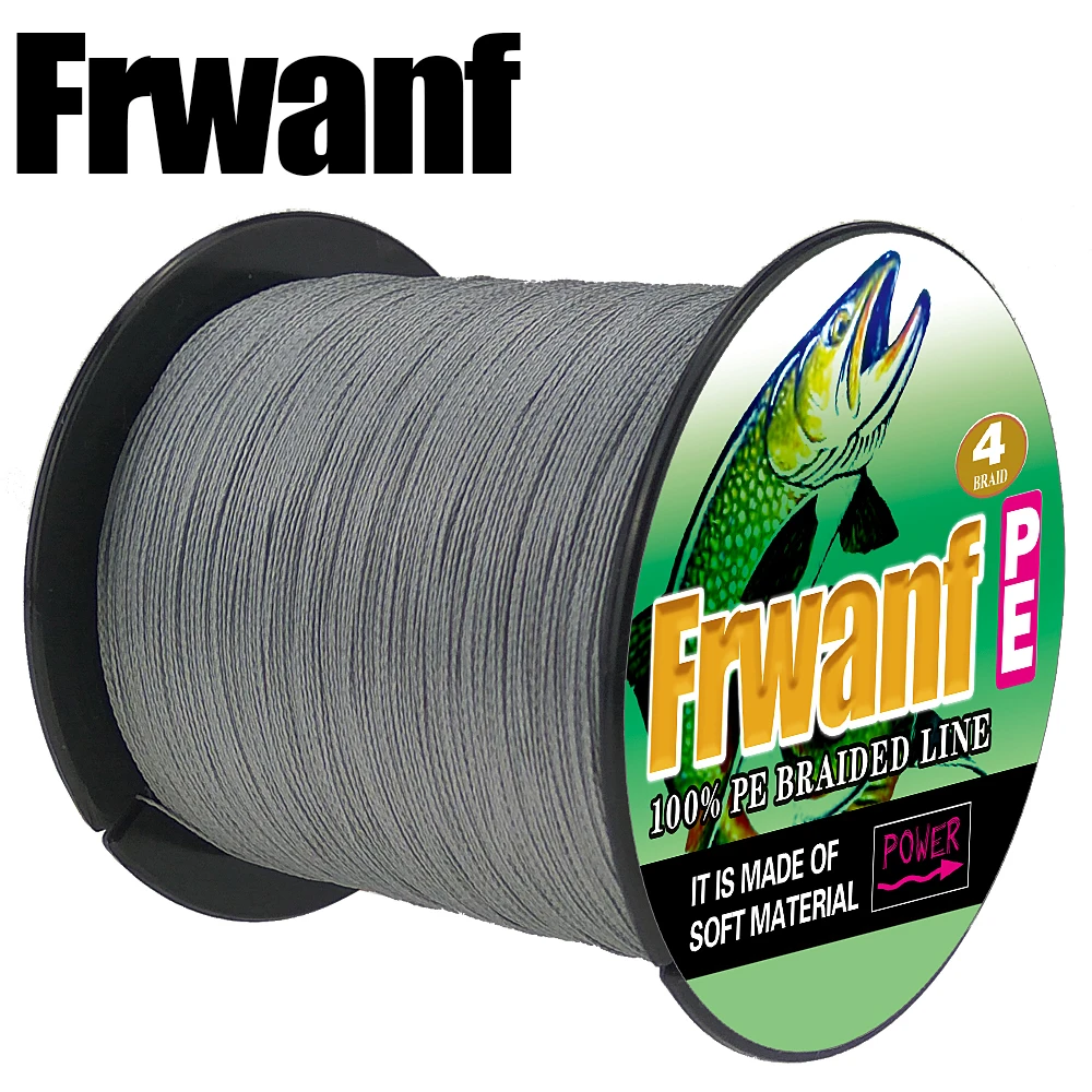 Frwanf اليابان PE الصيد مضفر خط ل الكارب الصيد الكارب خطوط 100 متر 4 ستراند موضوع 10 20 30 40 50 60 70 80 90 100LB