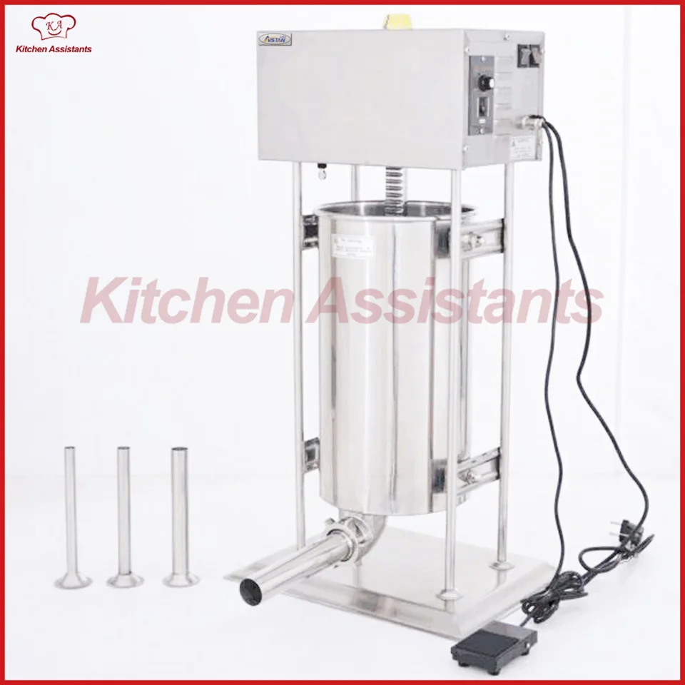 

TV25L Electric Sausage stuffer maker machine with tubes