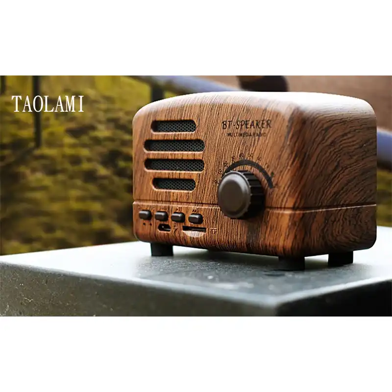 retro portable bluetooth speaker