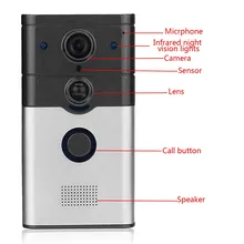 Wireless WiFi Smart Home HD Video DoorBell Camera