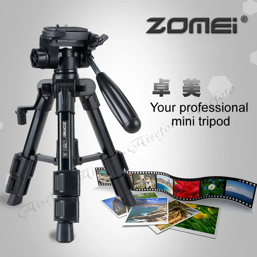 

Zomei Lightweight CK30 Mini Travel Tabletop table tripod Desktop Tripod for Canon Nikon DSLR Camera and Mobile Phone