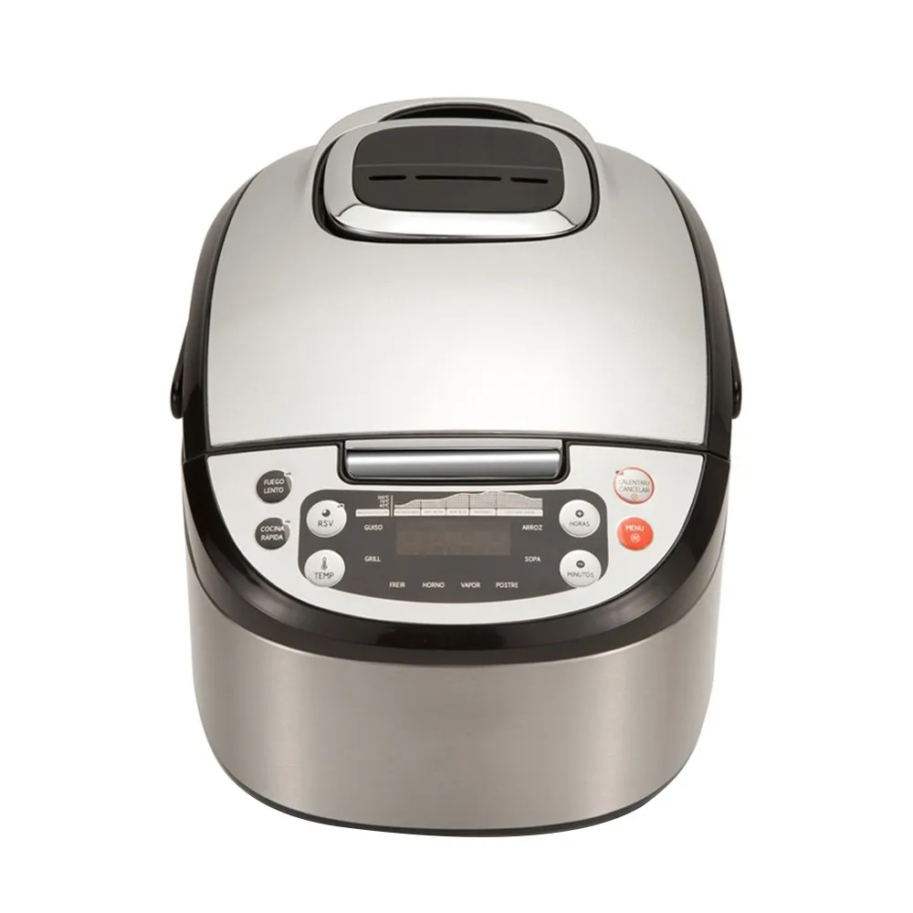 Kitchen robot Multifunction with Voice, Programmable 24 H. Capacity 5L. 4 menus 8 Programs and 180 °C