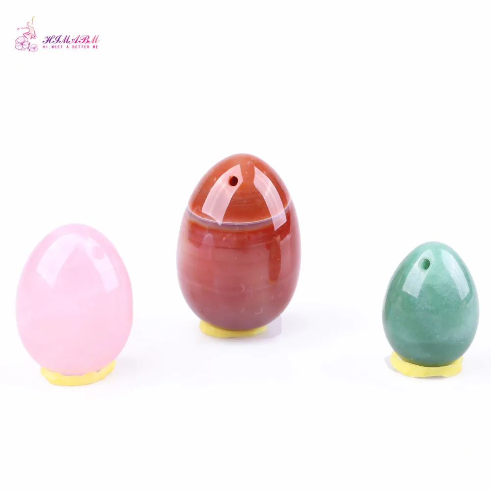 HIMABM 1 set jade egg for kegel exercise chakra massage pelvic floor muscles vaginal exercise yoni ben wa ball C HIMABM 1 set jade egg for kegel exercise chakra massage pelvic floor muscles vaginal exercise yoni ben wa ball C