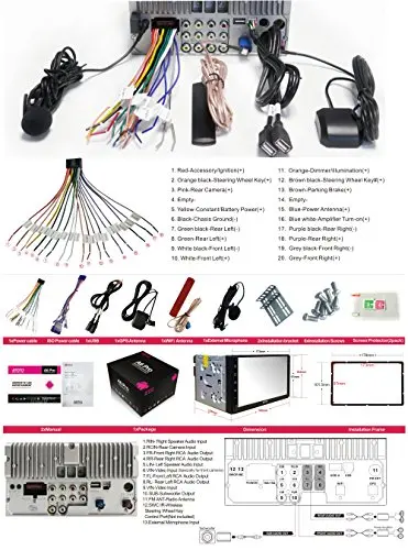 ATOTO A6 2Din Android Автомобильный gps навигатор стерео/2* Bluetooth и aptX/Pro A6Y2721PR 2G+ 32G/Ультра предусилитель/Indash Мультимедиа Радио/WiFi