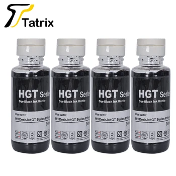 

Tatrix Refill Dye Ink 4X90ML Transfer Ink GT51 For HP Printers Refillable Ink Cartridge For HP DeskJet GT 5810/5820/5822
