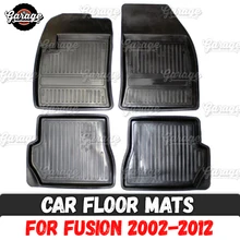 Автомобильные коврики, чехол для Ford Fusion 2002-2012 резина, 1 комплект/4 шт. или 2 шт., аксессуары для защиты ковров