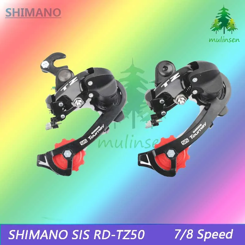Shimano sis RD-TZ50 mtb دراجة الخلفي derailleur derailleur الخلفي التبديل 7/21 سرعة دراجة أجزاء شحن مجاني