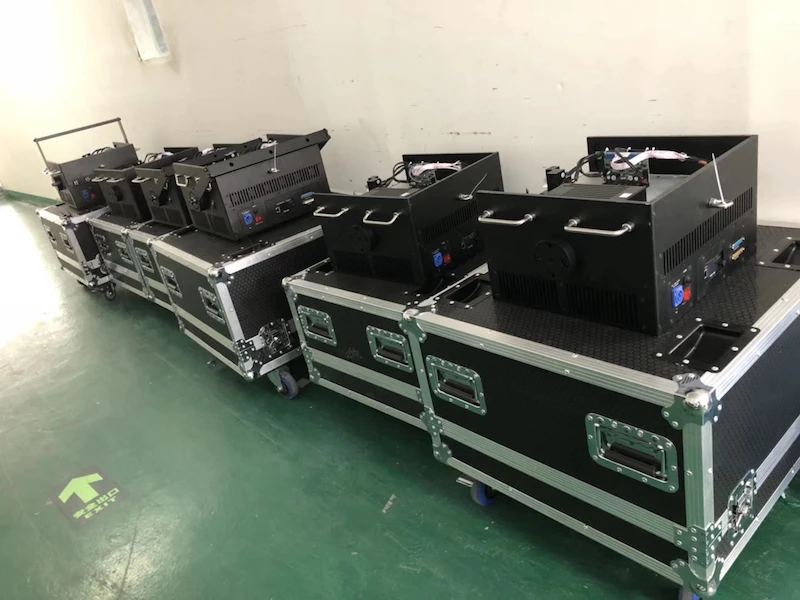 4 Вт RGB анимационная лазерная система освещения сцены аналоговый 30kpps сканер 4000